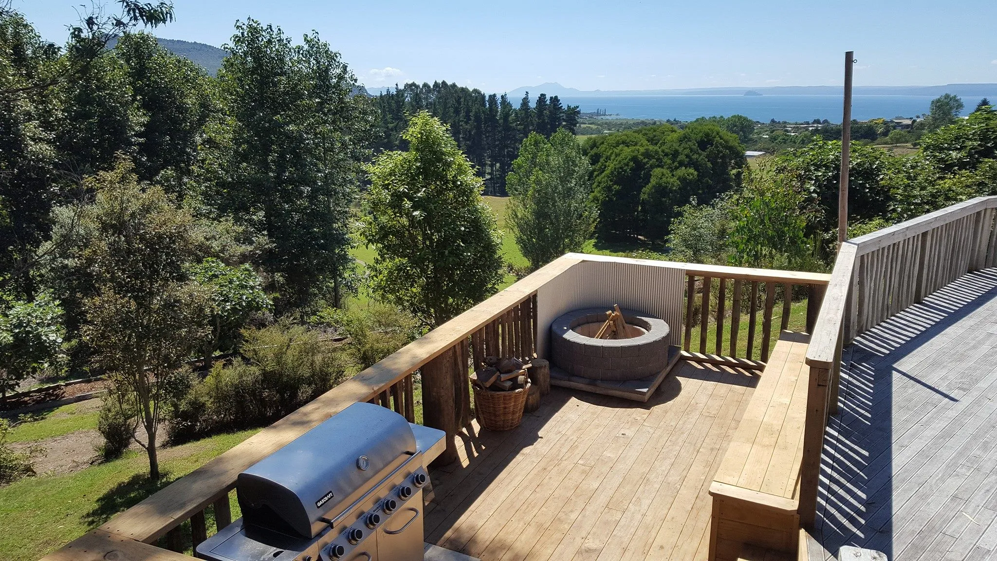 BBQ Area at Omori Lodge
