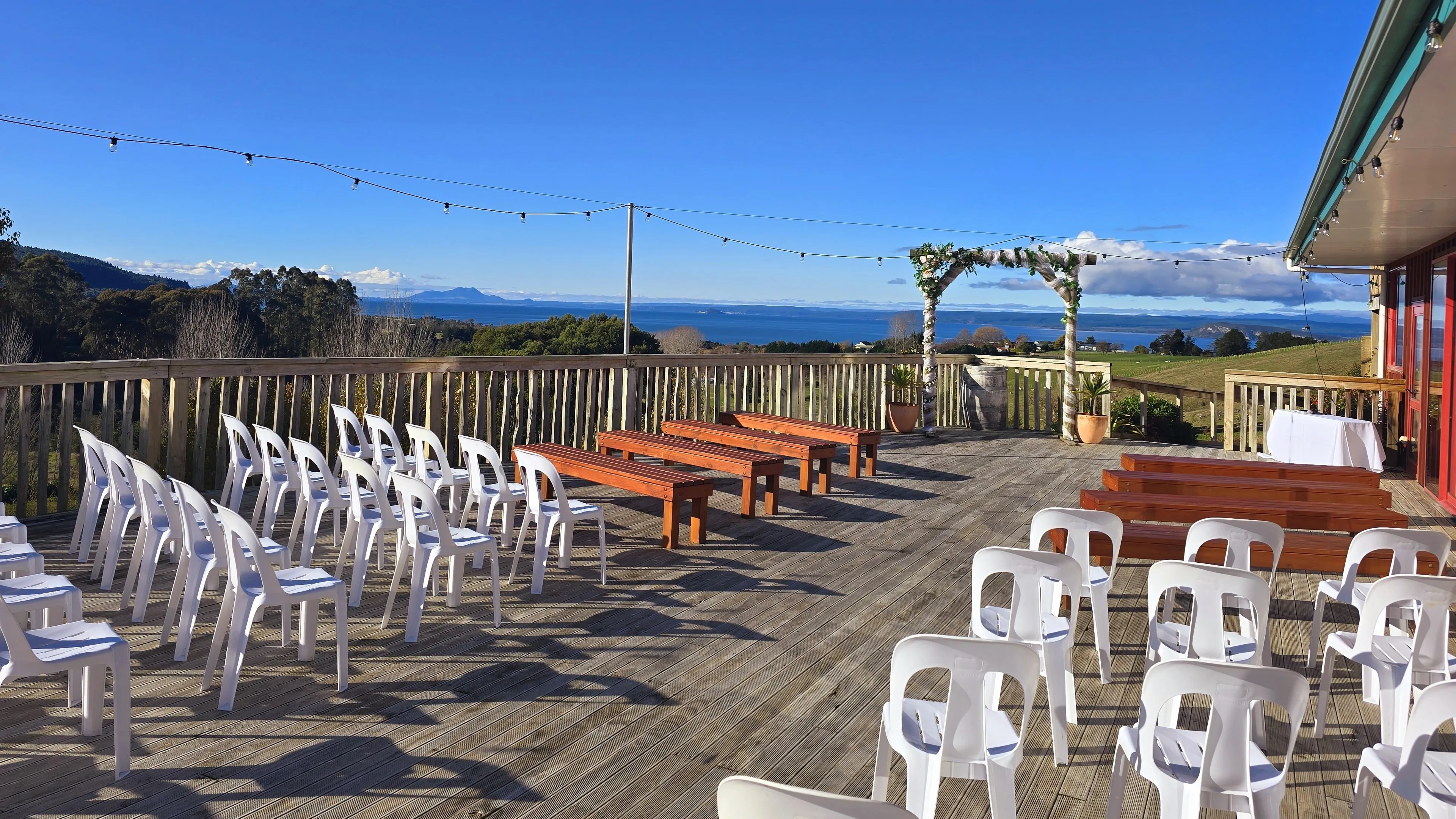 Wedding at Omori Lodge